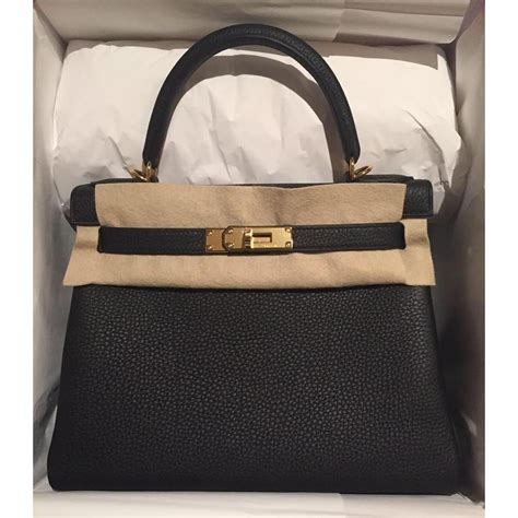 kelly hermes noir|hermes kelly for sale.